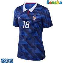Francuska Warren Zaire-Emery #18 Domaci Dres za Ženska SP 2026 Kratak Rukav